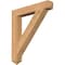 Ekena Millwork Traditional Arts & Crafts Smooth Bracket, Western Red Cedar, 5 1/2"W x 38"D x 42"H BKT06X38X42TRA03SWR - alternate 1